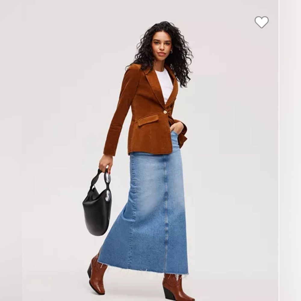 NWT Joe’s Jeans Corduroy Blazer/Jacket in Roasted Brown